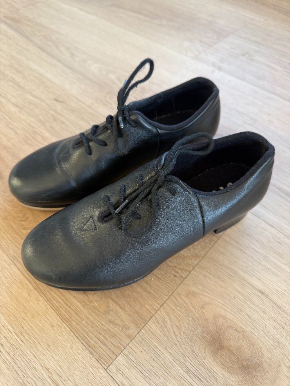 Bloch Audeo Tap Black Leather Tap Shoes, size 4.5